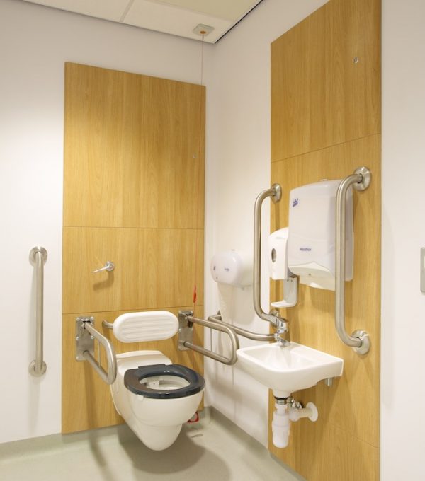 Accessible NymaCare washrooms at the Robert Ogden Health Unit