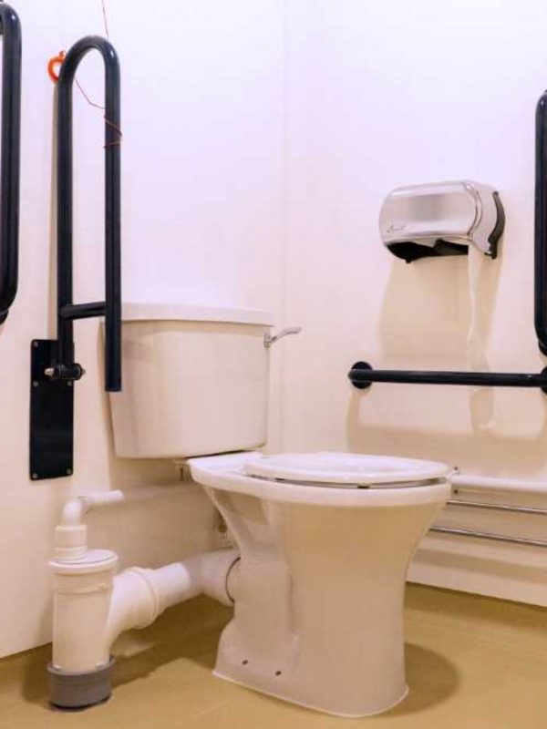 Disabled toilet for holiday park