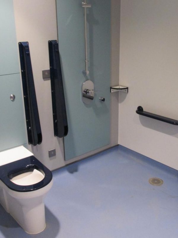 Llandough University Hospital accessible bathroom