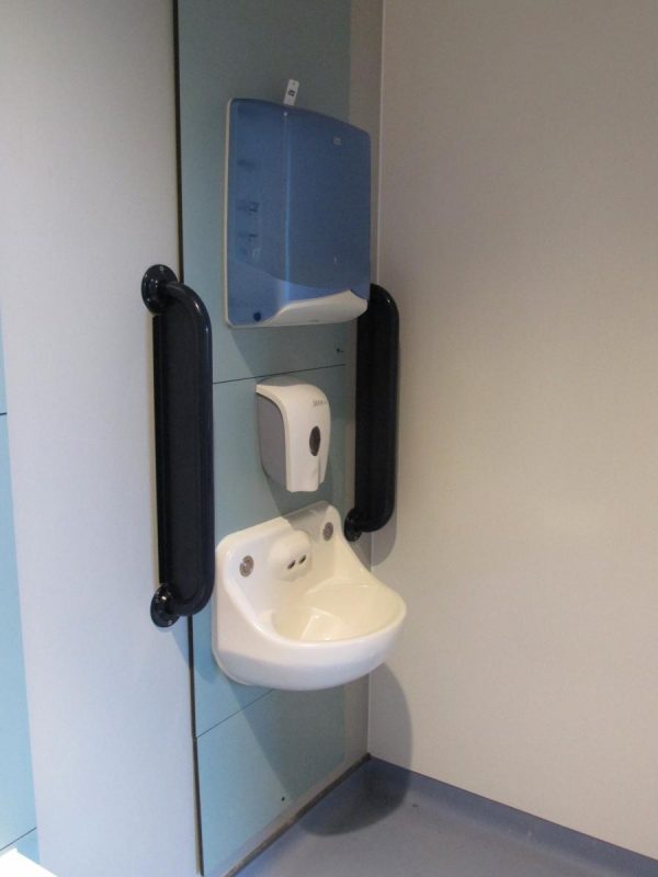 Llandough University Hospital accessible washroom