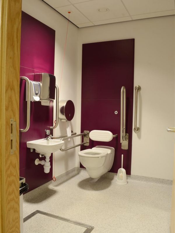 Royal Liverpool Hospital accessible restrooms